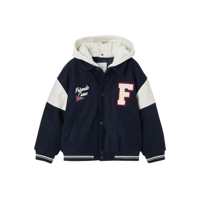 Blouson teddy à capuche amovible VERTBAUDET