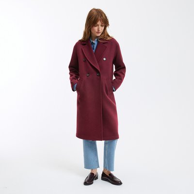 Manteau bordeaux femme La Redoute
