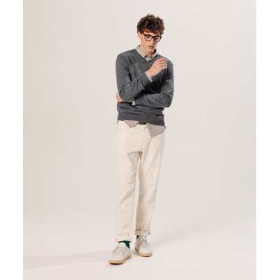 Pull col V en laine mérinos RODIER