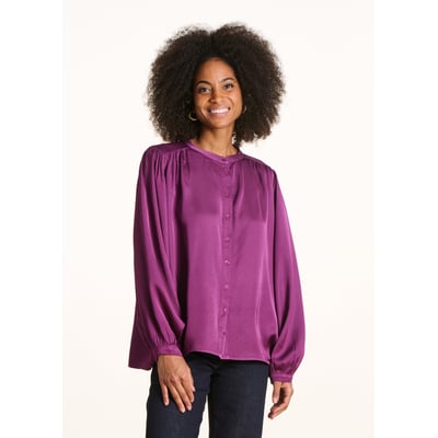 Chemisier IZ Byer Violet Dos Moyen - Taille M - Occasion En Excellent état