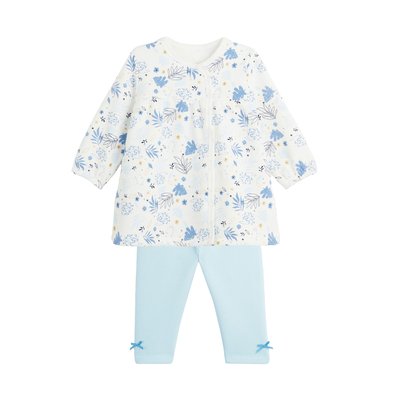 Ensemble robe et legging en molleton bébé  LUNA PETIT BEGUIN