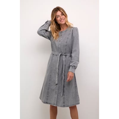 Denim dress CREAM