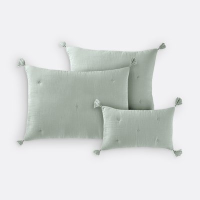 Housse de coussin gaze de coton, Kumla LA REDOUTE INTERIEURS
