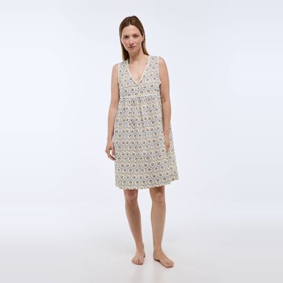 Chemise de nuit imprimée en coton bio GOTS MONOPRIX