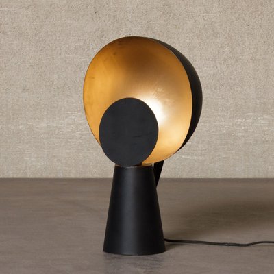 Lampe lampe de table en métal noir et doré Hide & Seek Chehoma CHEHOMA