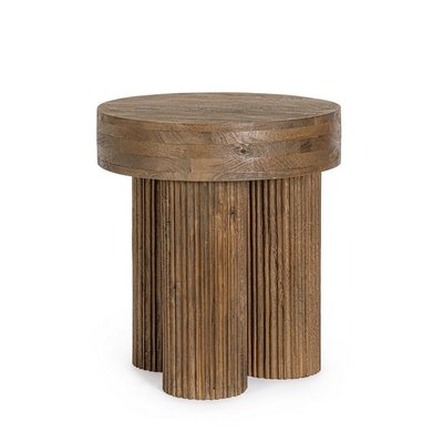 Table d'appoint ronde en bois - VERONE MATHI DESIGN