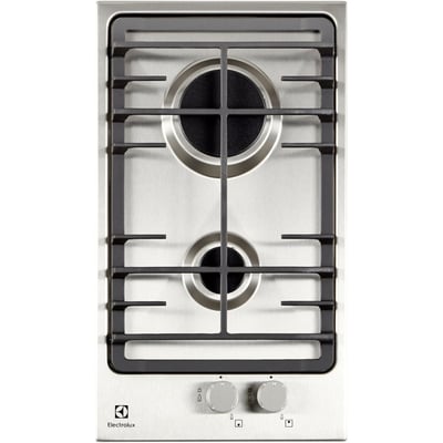 Plaque gaz EGG3322NVX -Domino 2 foyers 30cm Inox ELECTROLUX