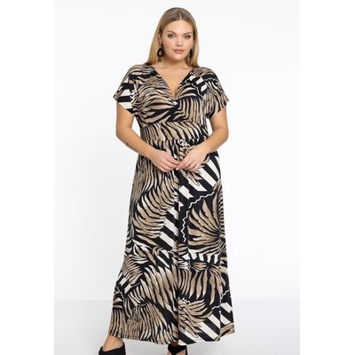 Robe beige grande taille best sale