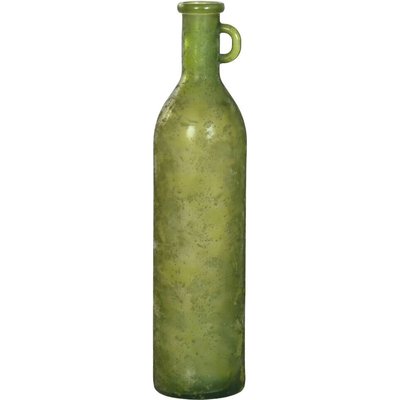 Vase  en cristal recyclé avec anse style cottage RECOLLECTION