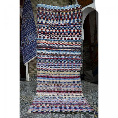 Authentique tapis berbère fait à la main BOUCHAROUITE AU UN AMOUR DE TAPIS