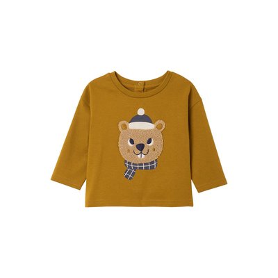 T-shirt motif en relief VERTBAUDET