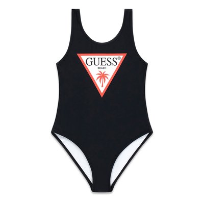 Maillot De Bain Une Pièce Avec Logo Triangulaire GUESS KIDS