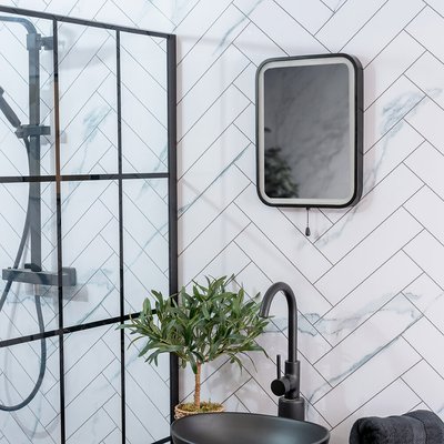Light Up Bathroom Mirror SO'HOME