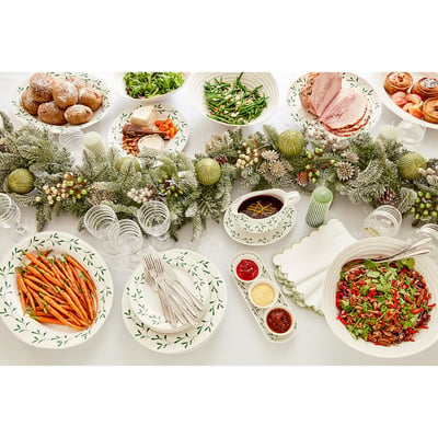 Set of 4 Mistletoe Dinner Plates SOPHIE CONRAN FOR PORTMEIRION