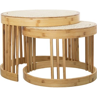 Tables d'appoint en bambou (lot de 2) RECOLLECTION