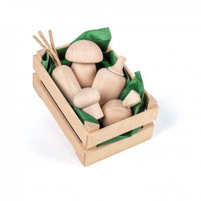 Petite cagette légumes bois naturel ERZI
