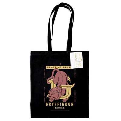 Tote bag motif/style Gryffondor HARRY POTTER
