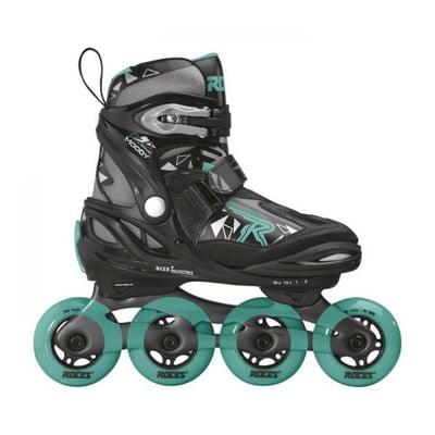 Roller JR  moody girl tif noir-aqua T30-35 ROCES