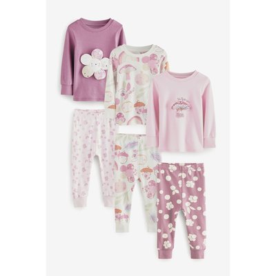 Pyjama douillet à manches longues, lot de 3 NEXT