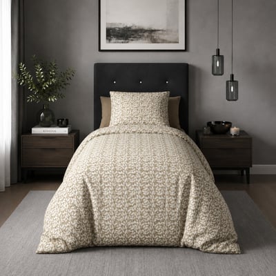 Parure housse de couette en microfibre, Carmel C DESIGN HOME TEXTILE