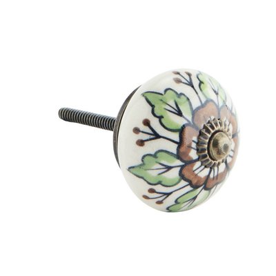 Bouton de meuble vintage céramique MADAM STOLTZ
