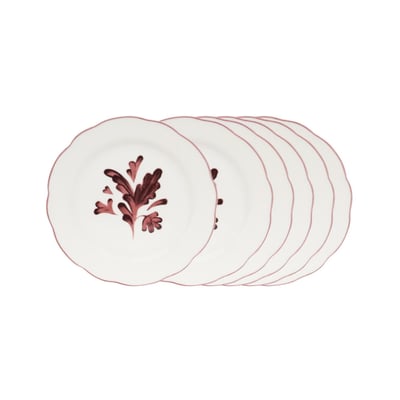 Assiette à dessert Romane   21 cm (lot de 6) - ROMANE TABLE PASSION