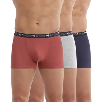 Lot de 3 boxers Coton Stretch DIM