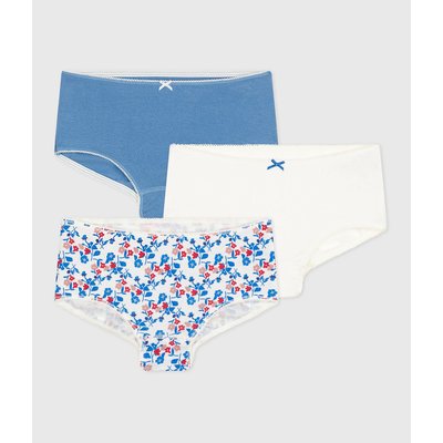 Lot de 3 shorties en coton PETIT BATEAU