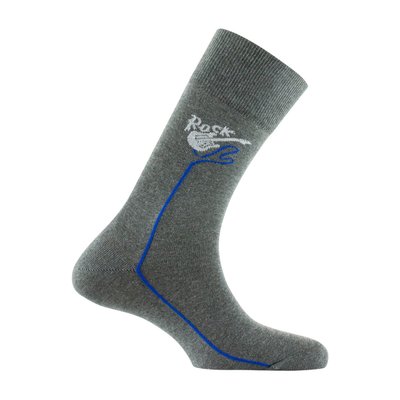 Mi-chaussette en coton Guitare Rock MADE IN FRANCE KINDY