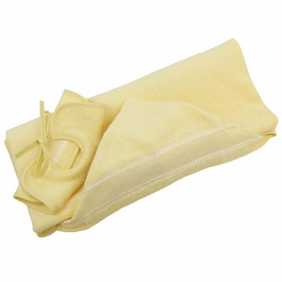 Coffret de naissance bavoir et cape à broder QUEIDA LINANDELLE