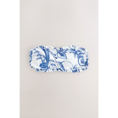 Haut de bikini bandeau volanté NEXT