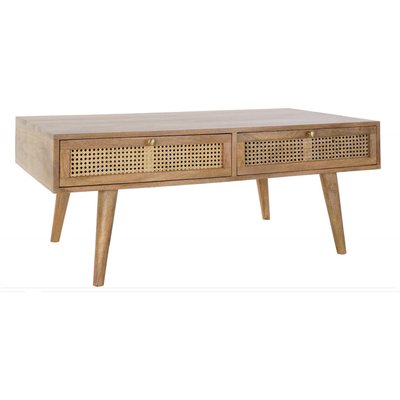 Table basse en bois, espace de rangement, Moderno RECOLLECTION