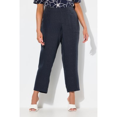 Pantalon Rena en lyocell texturé. Taille ULLA POPKEN