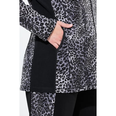 Veste polaire d'intérieur à col montant et ULLA POPKEN