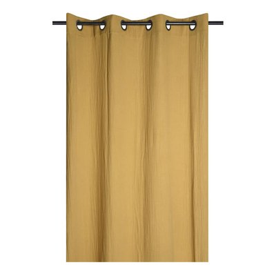 Rideau a oeillets en gaze de coton Pop color EDEN