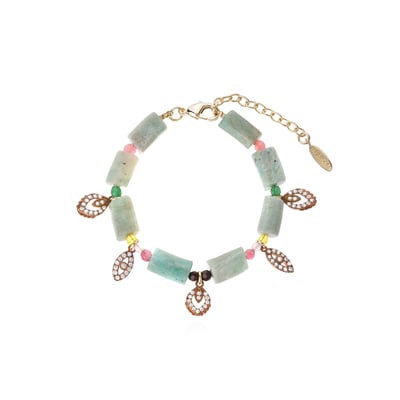 Bracelet perles et pampilles réglable LIDI HIPANEMA