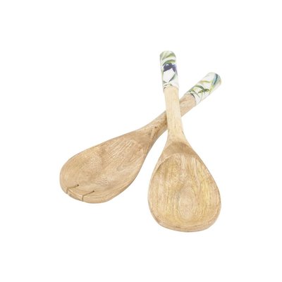 Couverts à salade en manguier et résine OLIVE (la paire) Les couverts AUBRY GASPARD