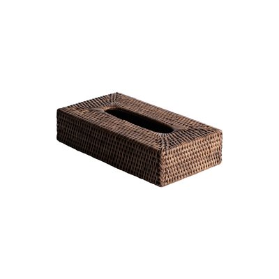 Boîte de mouchoir   en rotin 26x14x10 cm-SAYA TABLE PASSION