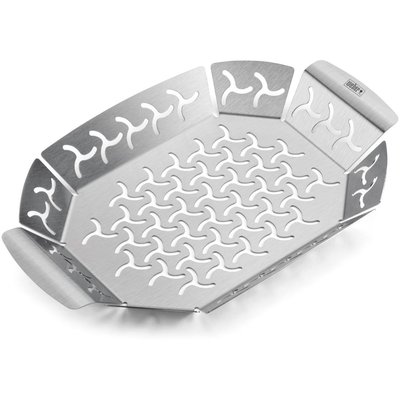 Panier à légumes à légumes grand modèle acier inoxidable WEBER