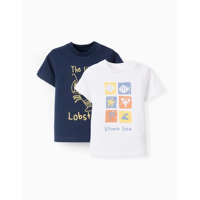 Pack 2 T-shirts en Coton ZIPPY