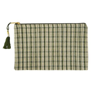 Pochette tissu matelassé imprimé MADAM STOLTZ