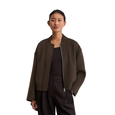 Blouson en laine relaxed en noble Doubleface MARC O'POLO