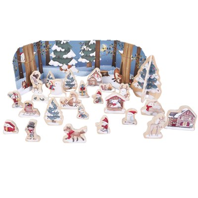 Calendrier de l'Avent figurines LITTLE DUTCH