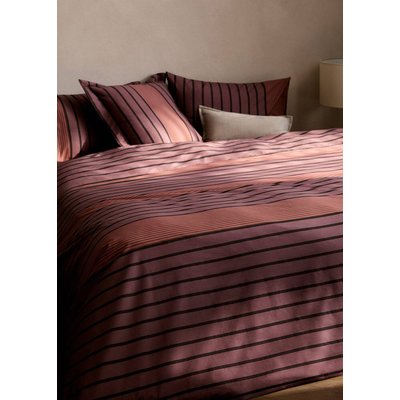 Housse de couette percale de coton rayures multiples lit 150/160 cm MANGO HOME
