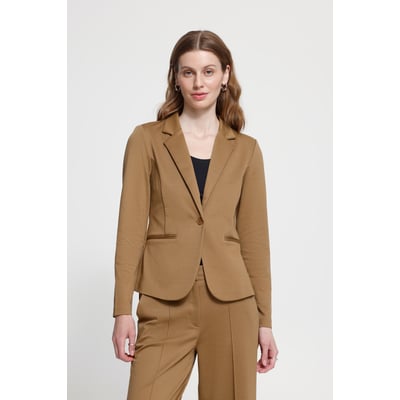 Blazer coupe ajustée, col tailleur ICHI