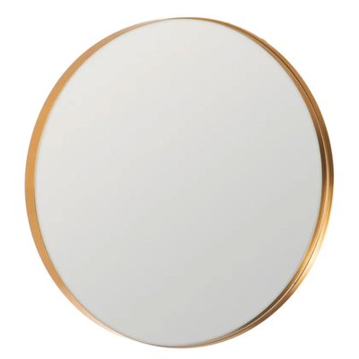 Miroir rond en métal doré 60x4x60cm WADIGA