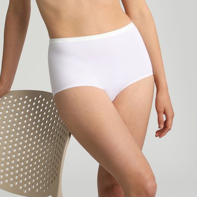 Lot de 2 culottes taille haute Coton Bio PLAYTEX
