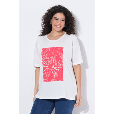 T-shirt en modal mélangé, motif homard ULLA POPKEN