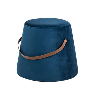 Pouf velours avec corde, FUJI NORDLYS