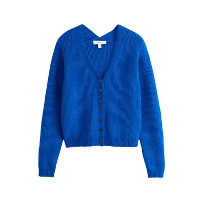 Cardigan en laine mélangée col v NEXT